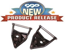 1963-70 CHEVY C10 GMC TRUCK TUBULAR LOWER BLACK CONTROL ARMS COIL OVER USA MADE