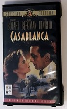 Casablanca SPECIAL EDITION  VHS - Unplayed - Clam Shell Case