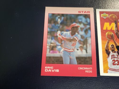 Eric Davis Cincinnati Reds 1988 Star Company #11 Oversize Oddball