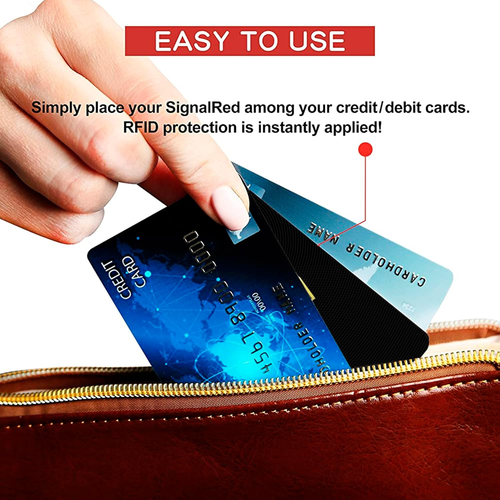 Saitech IT 5 Pack RFID Blocking Card, One Card Protects Entire Wallet Purse - Picture 7 of 12
