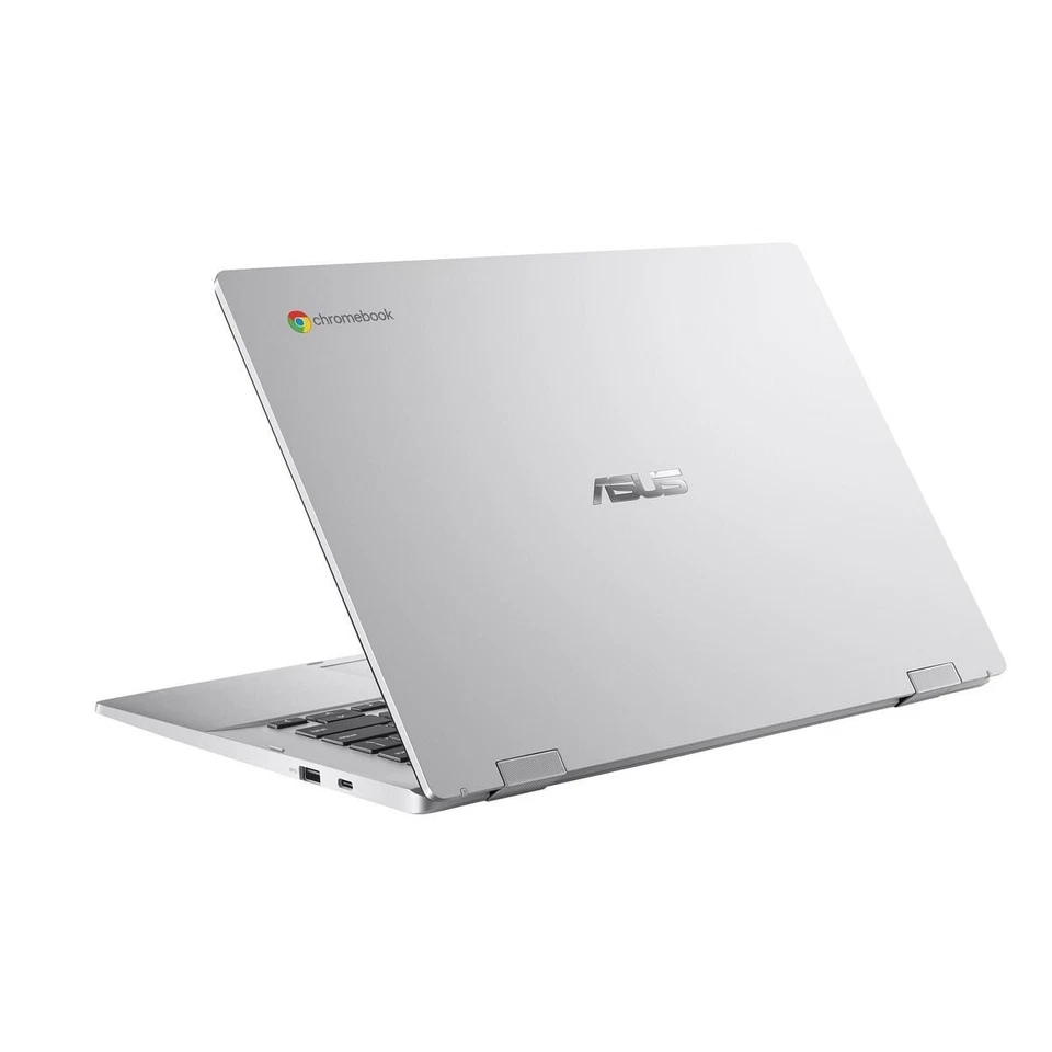 ASUS CX1400 2in1 14" Chromebook - Intel® Pentium® Silver, 64GB, Silver - Image 4 of 4