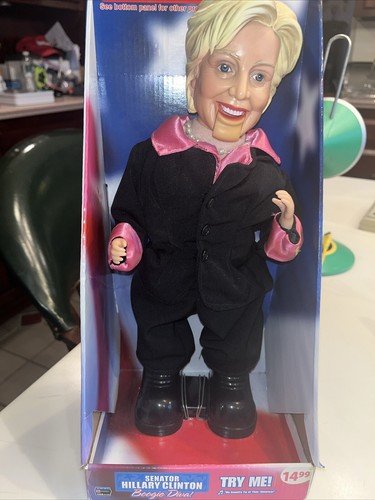 Senator Hillary Clinton Animated Boogie Diva Dancing NOS My Country Tis Of Thee - Picture 1 of 7