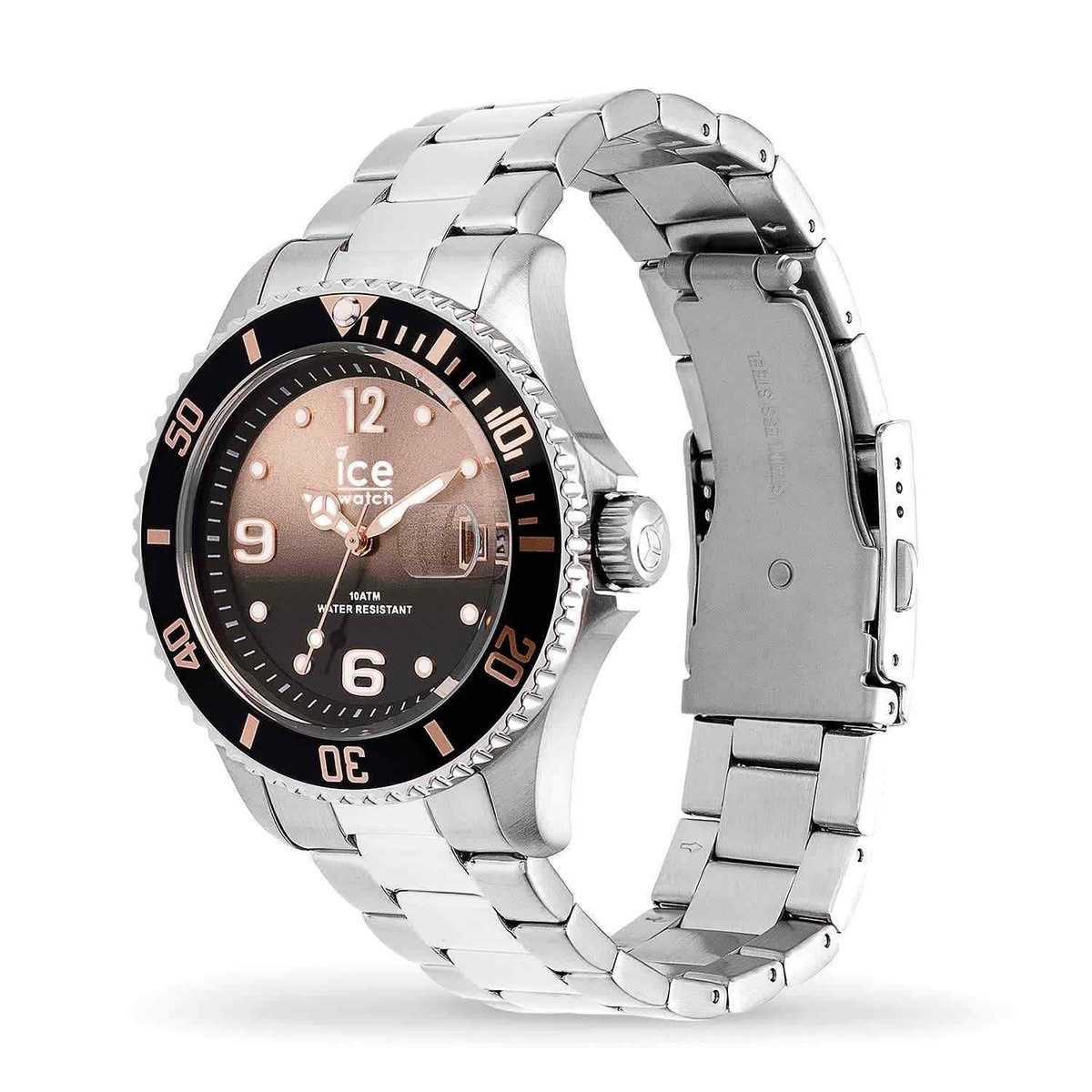 Ice top steel watch