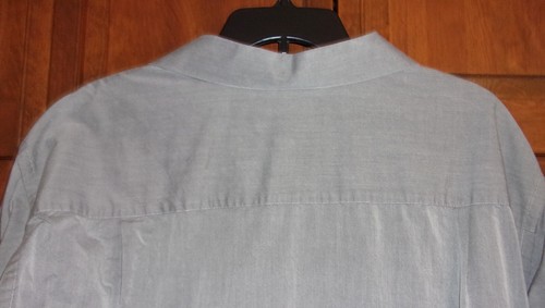 Geoffrey Beene Mens Long Sleeve 100% Cotton Gray Shirt - Sz 19 (37/38) TALL - Picture 6 of 9