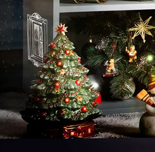 Villeroy & Boch Toy's Delight Christmas Tree with Music Box ~NEW IN ORIG BOX - Picture 12 of 12