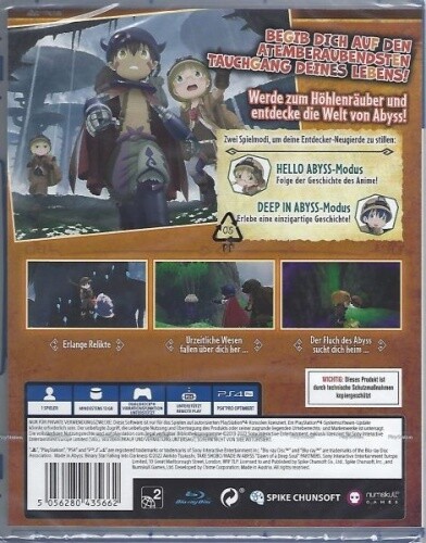 Made in Abyss - PlayStation PS4 - Neu / OVP - Picture 2 of 2