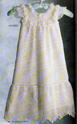 HTF!! ANNIE'S ATTIC ANTIQUE BABY LAYETTE 6 BEAUTIFUL DESIGNS - Picture 2 of 3
