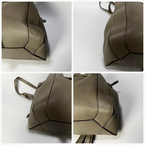 Bolso de Hombro Mulberry Millie Cuero Borla Cordón Medio Verde Usado - Imagen 8 de 10