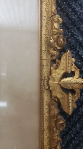 Framed Antique Etching Ancient mythological SCENE Antique Frame - Picture 3 of 15