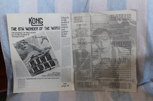 Cinefantastique Vol 4 #3 Films of Terence Fisher, Closed Mondays, more Fall '75 - Picture 2 of 11