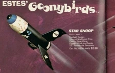 Star Snoop model rocket kit Estes 0850 Goonybirds classic clone model