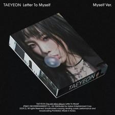 TAEYEON LETTER TO MYSELF 6th Mini Album MYSELF Ver./QR Card+30 Photo+2 Card+GIFT