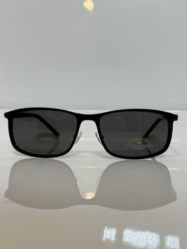 Chesterfield Ch06S 003 Black Metal Polarized Unisex Sunglasses 58mm - Picture 1 of 5