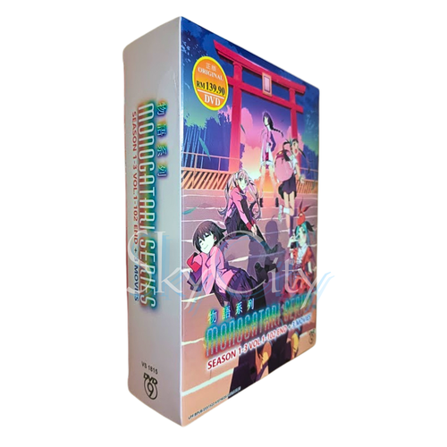 Anime DVD Monogatari Series (Season 1-3) (Vol. 1-102 End) +3 Movies (11-DVD) Box - Picture 3 of 14