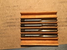 4 pc 1/4-28 Vermont 3 Flute Plug Tap GH3 New (627)