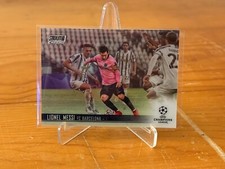 Lionel Messi 2020-21 Stadium Club Chrome UEFA #1 FC Barcelona