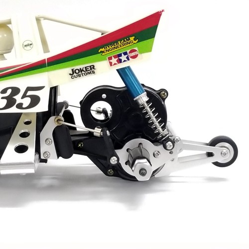 Parti in alluminio opzionali paraurti/shock/pneumatici per cavalletta Tamiya/calabrone/cavalletta 2 - Foto 52 di 70