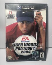 Tiger Woods PGA Tour 2004 (Nintendo GameCube, 2003) CIB (SCRATCHED Disks)