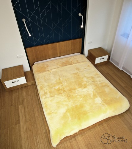Rivestimento letto medico pelliccia di agnello pelliccia intera lettino sottoletto med. concia - Foto 13 di 73