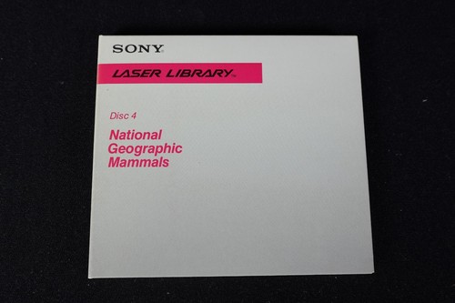 1990's Vintage SONY Laser Library Set Of 6 CD ROM Reference Resources - Picture 9 of 15