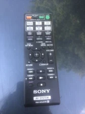 Genuine Sony Remote Control RM-ADU078, AV System DAV-TZ710 DAV-TZ510 TZ630, OEM