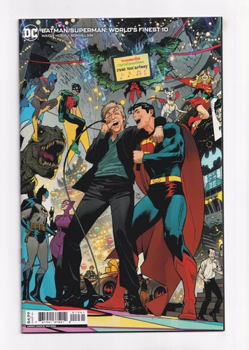 Batman / Superman World's Finest #10 NM+ Dan Mora Paul McCartney Variant 2023 DC