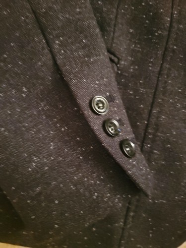 Women’s Anne Klein Black Blazer Size 6 Suit Jacket Button Blazer NWOT Pristine - Picture 5 of 10