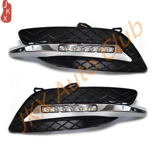 For Mercedes Benz viano 2011-2014 Pair Fog Lamp DRL Daytime Running Light Lamp u - Picture 2 of 7