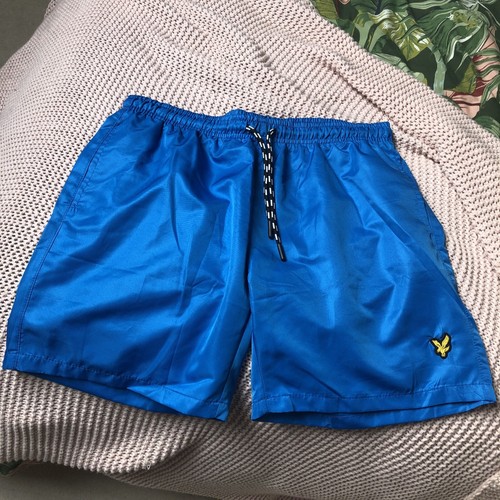 Lyle And Scott Blue Swim Shorts Medium Brand New With Tags