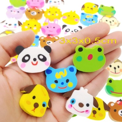JZK 42 Animale gomma cancellare bambini bomboniera pensiero pensierino regalino dopo festa compleanno bimbi regalo fine festa