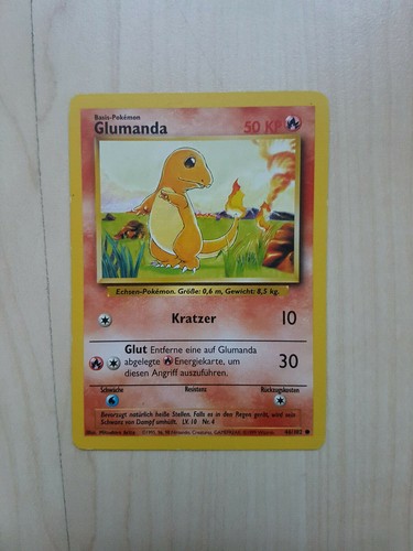 Pokémon Karte : Glumanda 46/102 (Deutsch) - Picture 1 of 2