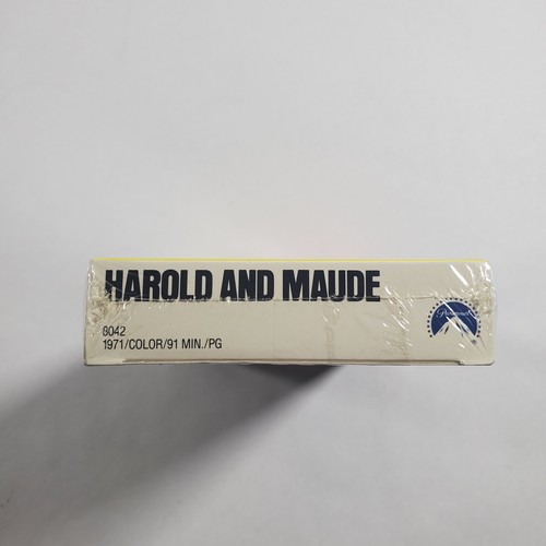 Harold and Maude VHS Tape New Sealed Watermark 1989 Paramount - Picture 6 of 6