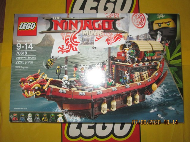 2017 BRAND NEW SEALED LEGO NINJAGO MOVIE 70618 DESTINY/'S BOUNTY