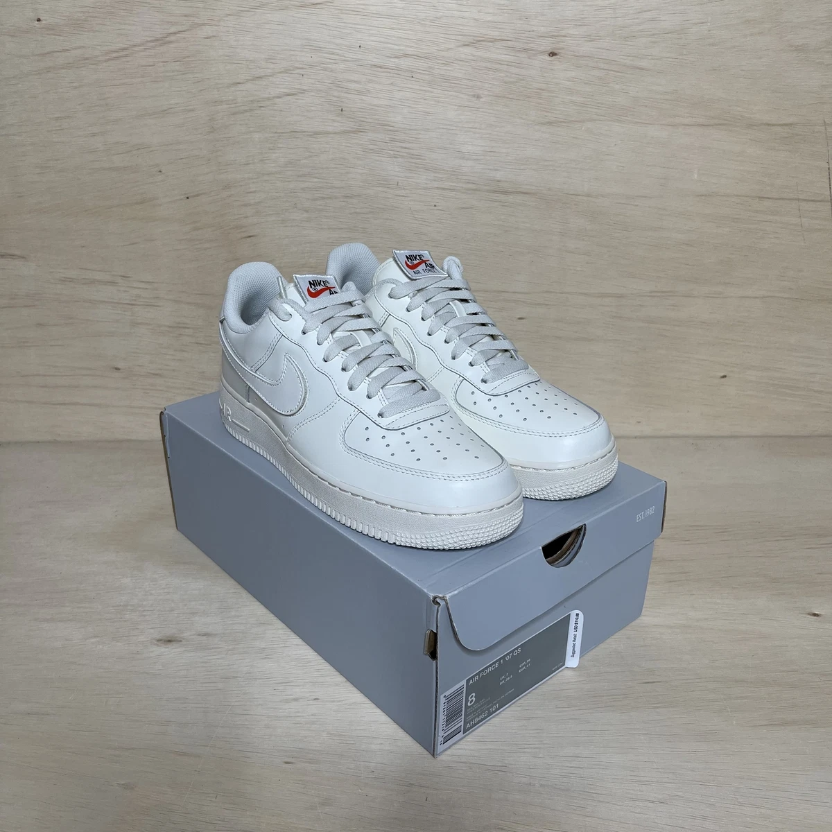 mogelijkheid krijgen Vaardigheid Nike Air Force 1 Low Swoosh Pack All-Star 2018 (Sail) Size 8, DS BRAND NEW  | eBay