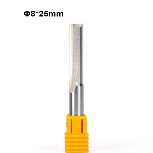 Double Two Flute Straight Slot CNC Router Bits Wood MDF Milling 8mm CEL 32-52mm - Picture 2 of 5