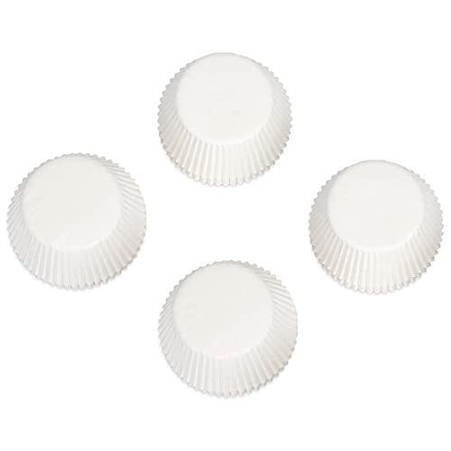 Mini White Cupcake Liners 400count Greaseproof Paper Muffin Baking Cups For Baki - Picture 4 of 7