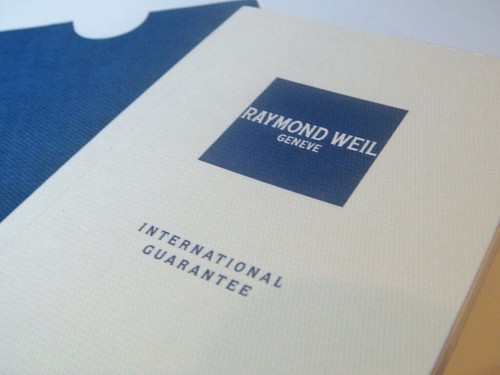 RAYMOND WEIL International Guarantee Warranty watch book and card and cover  - Picture 5 of 9