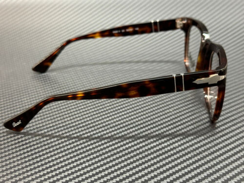PERSOL PO3325V 24 Brown Havana Men's 50 mm Eyeglasses - Picture 4 of 5