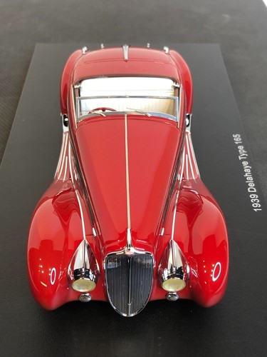 SELTEN Druckguss Auto Sammler Club 1939 Delahaye 165 M Cabriolet 1/24 350 hergestellt - Bild 2 von 12