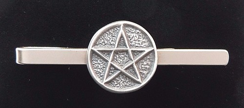 Pentagramm Freimaurer Freemasonry Zinn Krawattenschieber - Bild 4 von 4