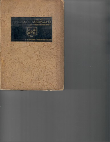 Hamburg- Amerika Linie - Guide through Germany 1928 edition - Picture 1 of 2