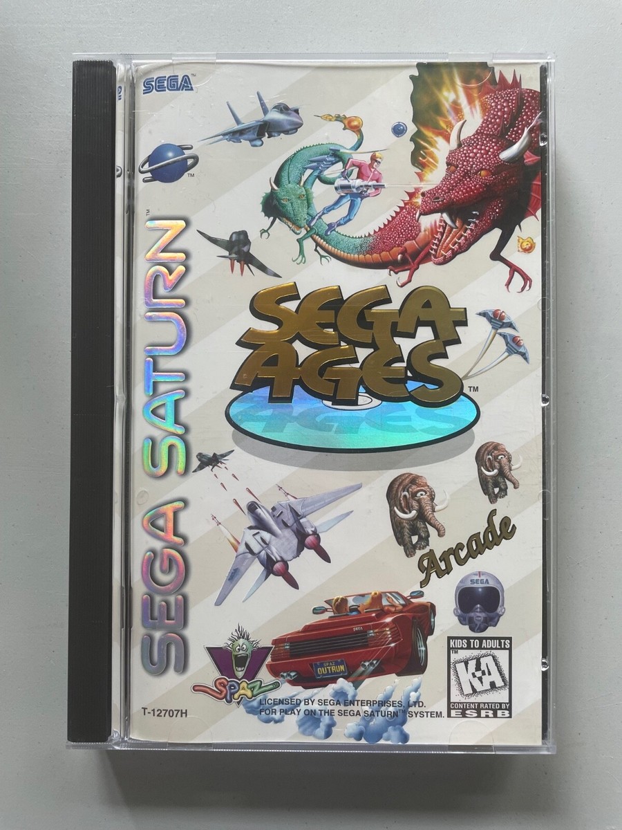 Sega Ages (Sega Saturn, 1997) Near Mint CIB w/ Reg Card Promo