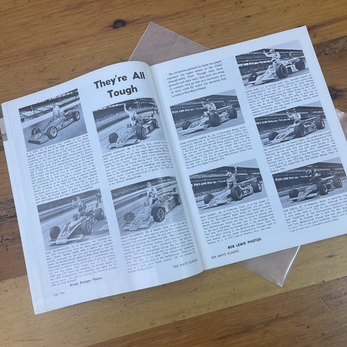 Vintage 1975 Rex Mays Classic Wis. State Fair Speedway Auto Racing Program - Picture 3 of 5