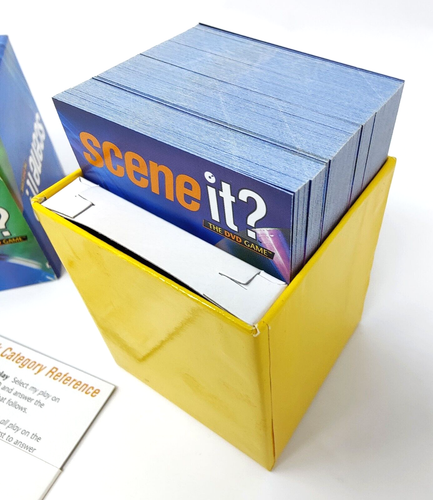 Scene-It DVD Game Replacement Parts: Trivia Question Cards 2002/2003 Edition - Picture 3 of 3