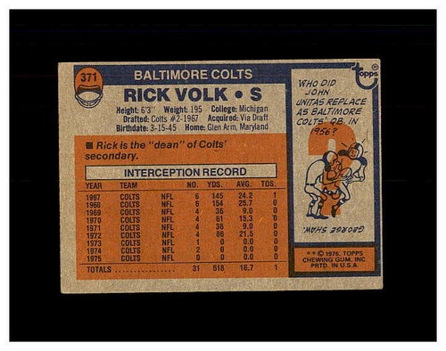 1976 TOPPS FOOTBALL #276-527 YOU PICK SEE PHOTOS OF EVERY CARD STARS NEW LISTING - Picture 165 of 473