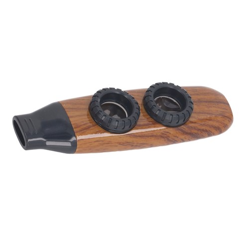 (Wood Color)Kazoo Flute Dual Hole Flute Adjustable Musical Wind Instrument BT0 - Picture 17 of 22