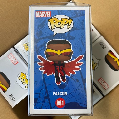 "Funko Pop 2021: Marvel: FALCON #881 vinilo exclusivo ""Caja como nueva" - Imagen 2 de 5