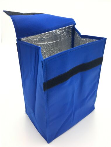 ISOLIERTE KÜHLTASCHE MINI 6 DOSEN THERMO SNACK SANDWICH MITTAGESSEN SCHULE ARBEIT MEDIZINISCH - Bild 8 von 11