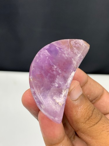 Beautiful polished Amethyst Moon lovely colour - Picture 4 of 5