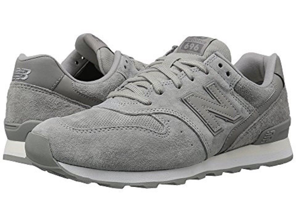 NEW BALANCE WL696WPG Wmn's (M) grau Weiß Suede Mesh Lifestyle schuhe Sz9 NEW BALANCE WL696WPG Wmn's (M) grau Weiß Suede Mesh Lifestyle schuhe Sz9